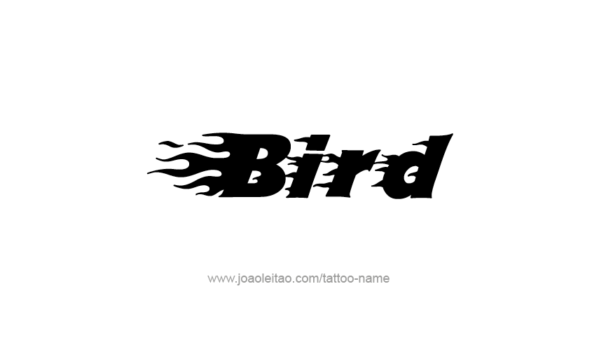 Tattoo Design Animal Name Bird