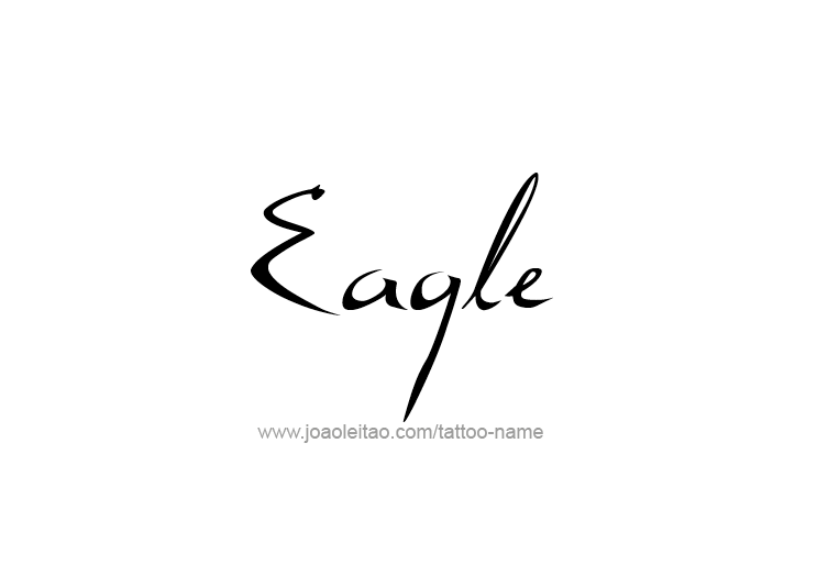 Tattoo Design Animal Name Eagle