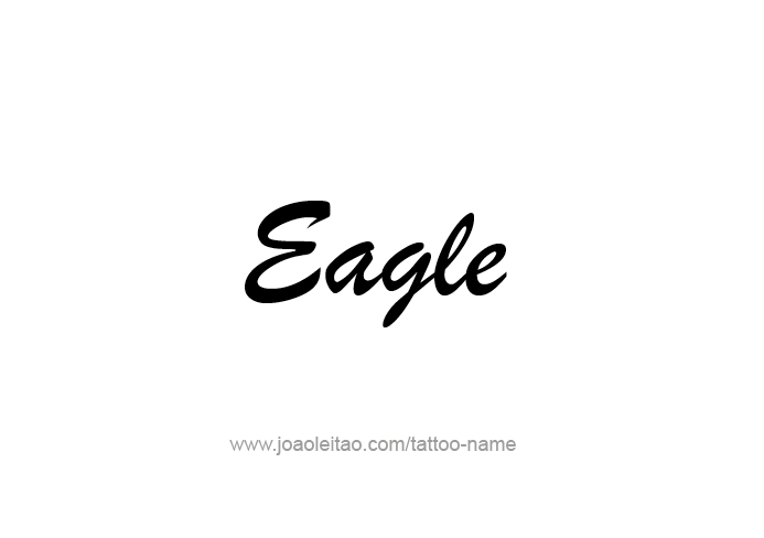 Tattoo Design Animal Name Eagle