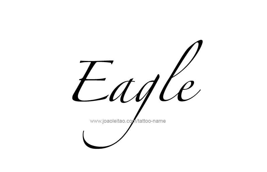 Tattoo Design Animal Name Eagle