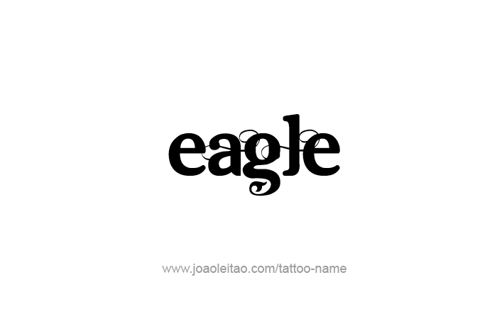 Tattoo Design Animal Name Eagle