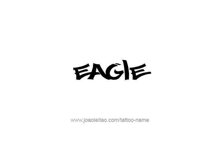 Tattoo Design Animal Name Eagle