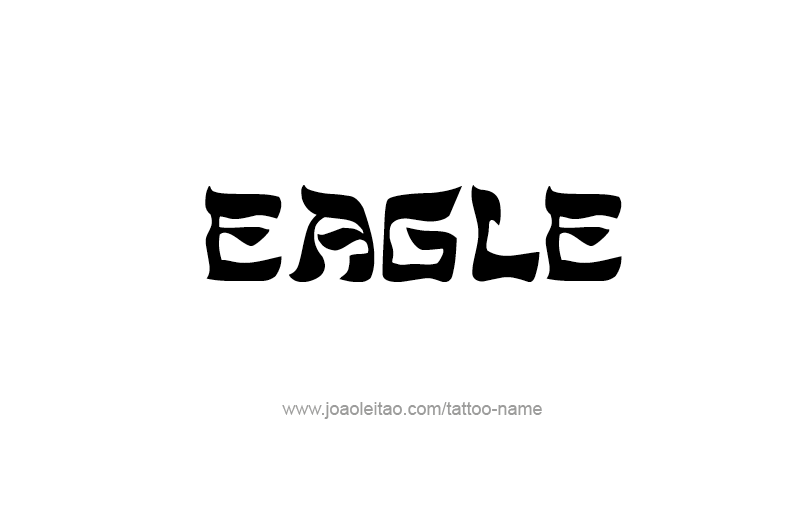 Tattoo Design Animal Name Eagle