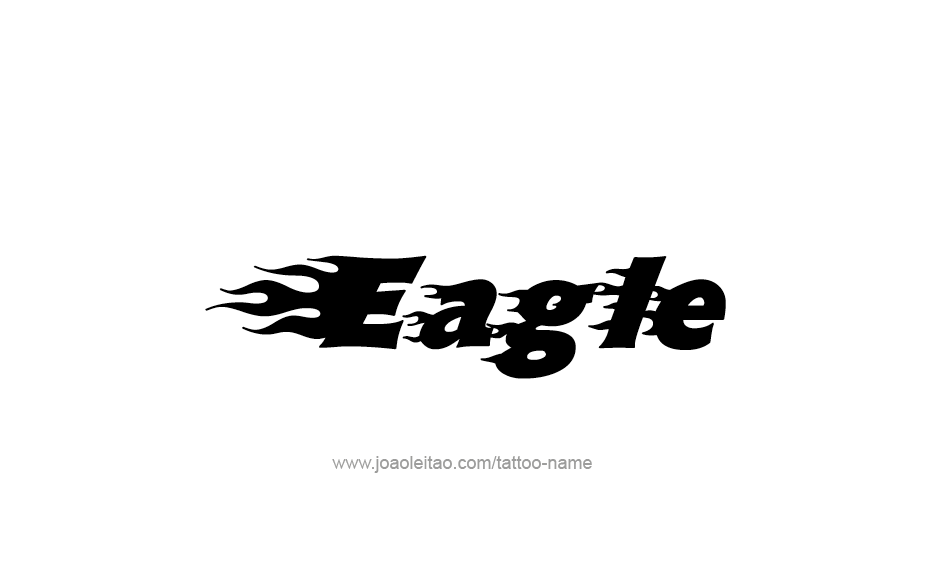 Tattoo Design Animal Name Eagle