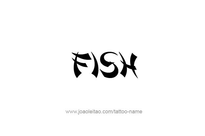 Tattoo Design Animal Name Fish