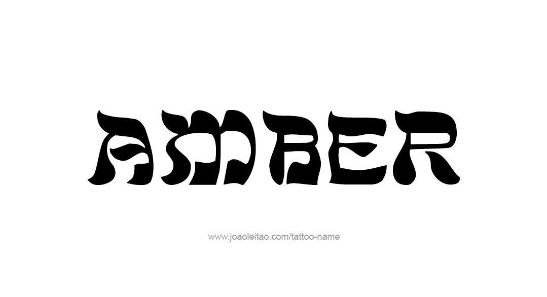 Tattoo Design Color Name Amber