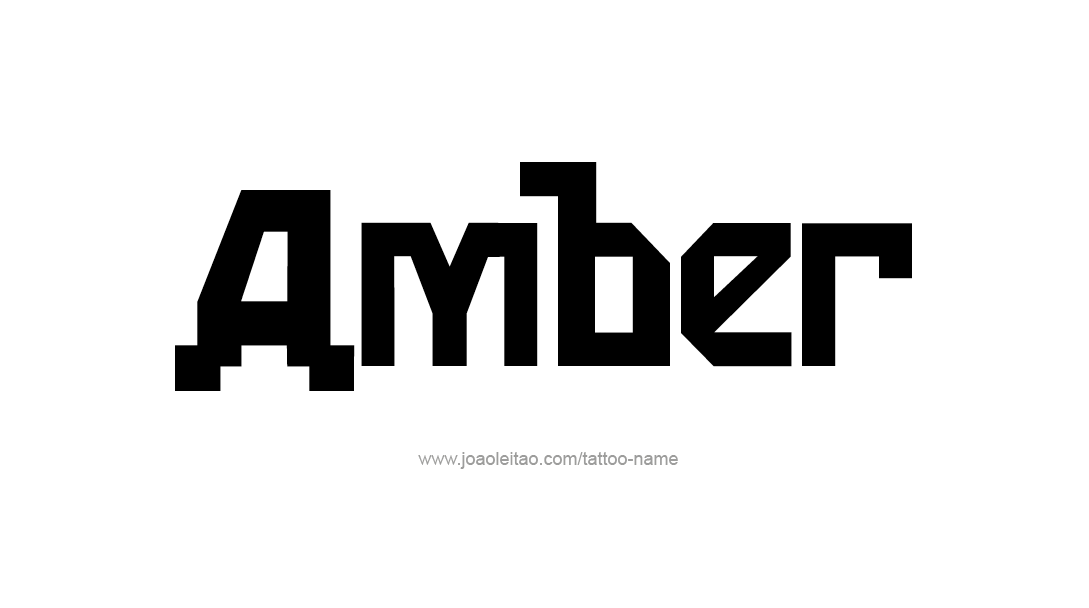 Tattoo Design Color Name Amber