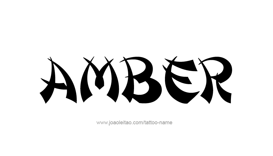 Tattoo Design Color Name Amber