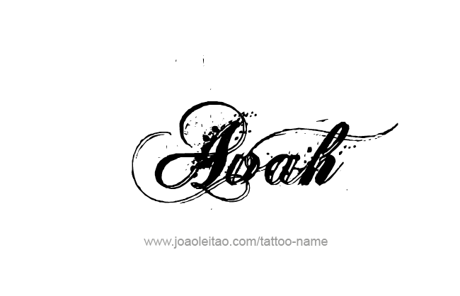 Tattoo Design Name Avah 