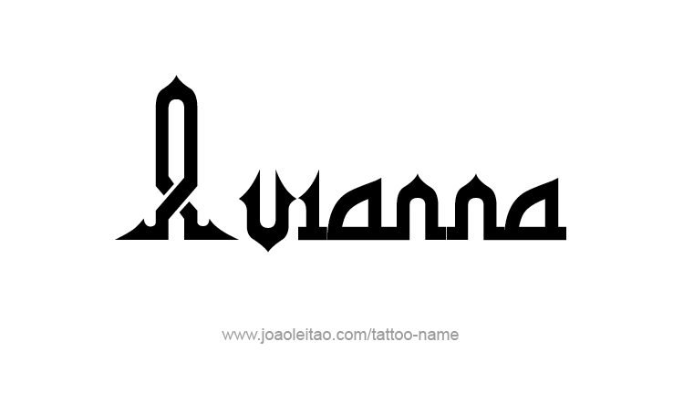 Tattoo Design Name Avianna 