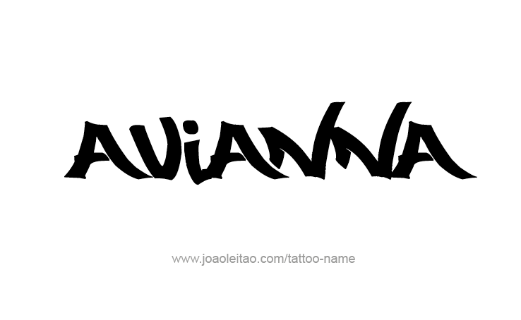 Tattoo Design Name Avianna 