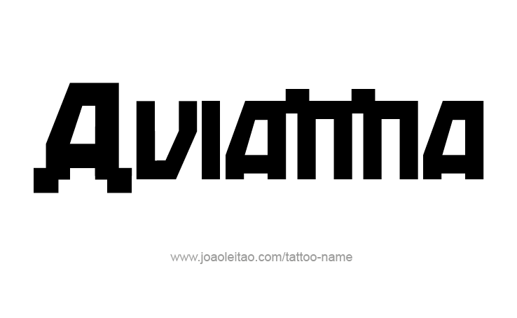 Tattoo Design Name Avianna 