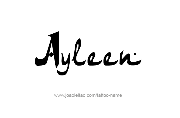 Tattoo Design Name Ayleen 