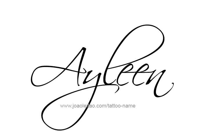 Tattoo Design Name Ayleen 