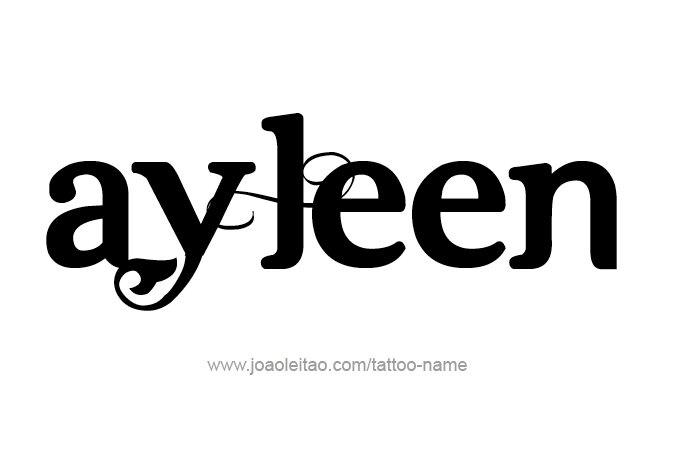 Tattoo Design Name Ayleen 