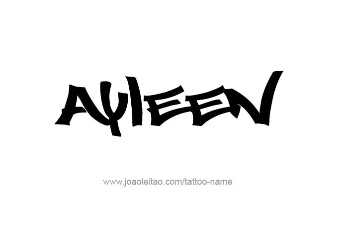 Tattoo Design Name Ayleen 