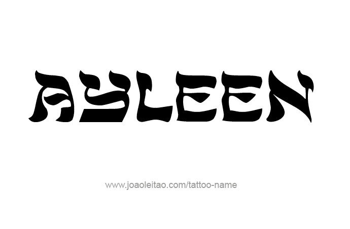 Tattoo Design Name Ayleen 