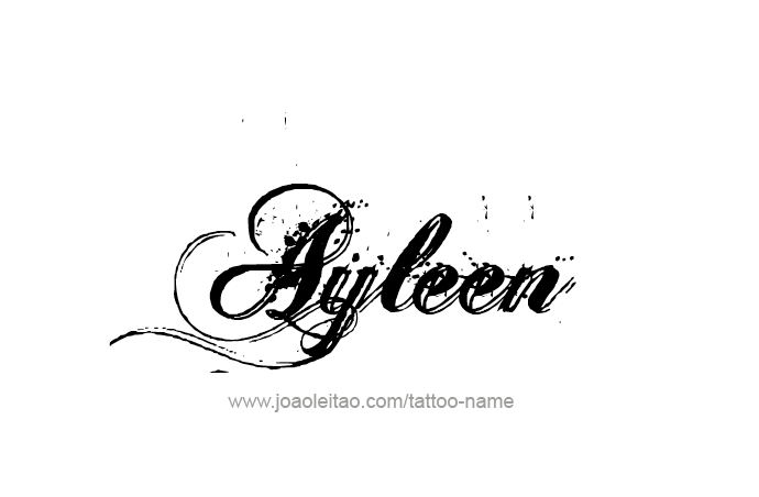 Tattoo Design Name Ayleen 