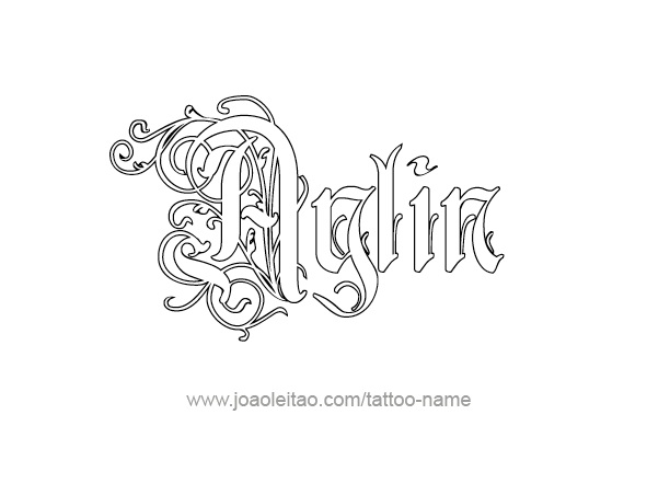 Tattoo Design Name Aylin 