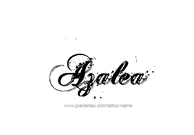 Tattoo Design Name Azalea 