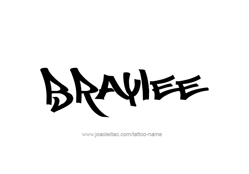 Tattoo Design Name Braylee 