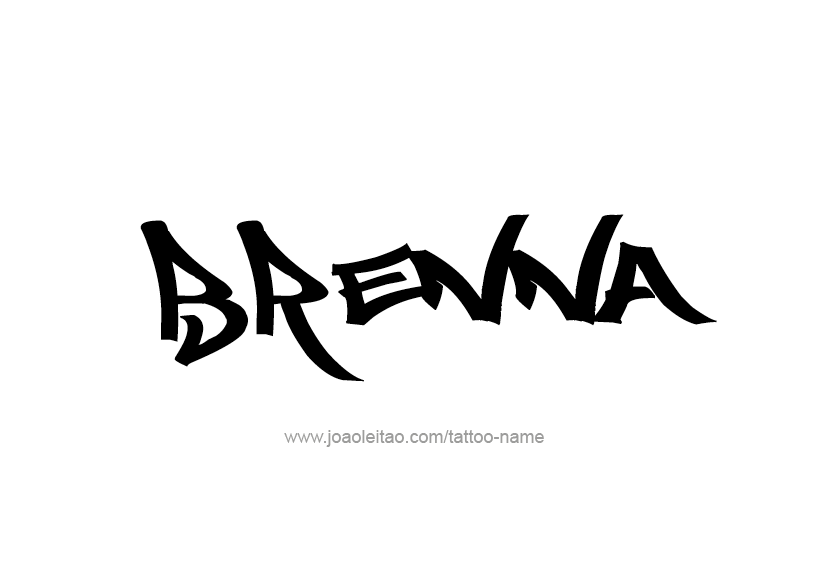 Tattoo Design Name Brenna 