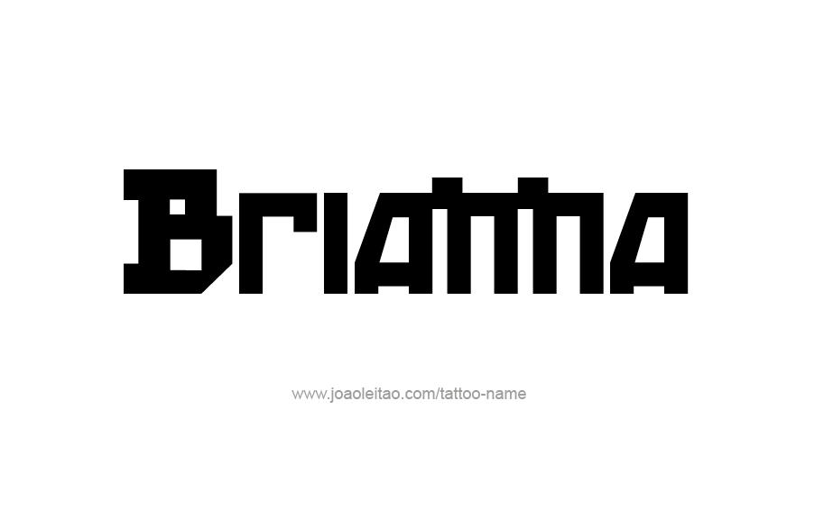 Tattoo Design Name Brianna 