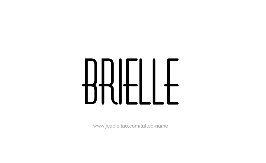 Tattoo Design Name Brielle 