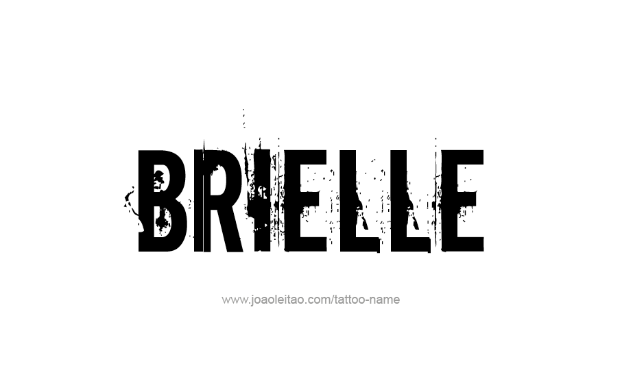 Tattoo Design Name Brielle 