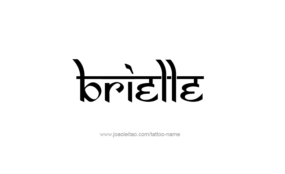 Tattoo Design Name Brielle 