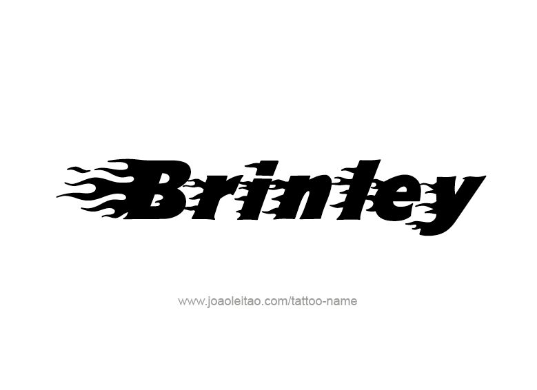 Tattoo Design Name Brinley  