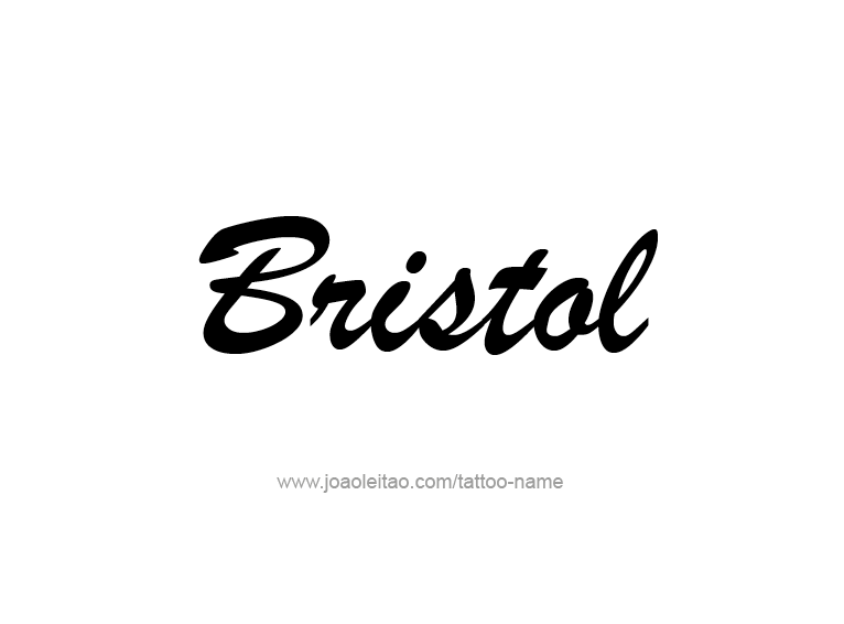 Tattoo Design Name Bristol  