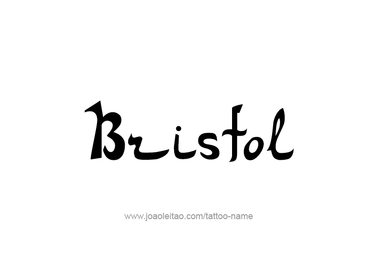 Tattoo Design Name Bristol  