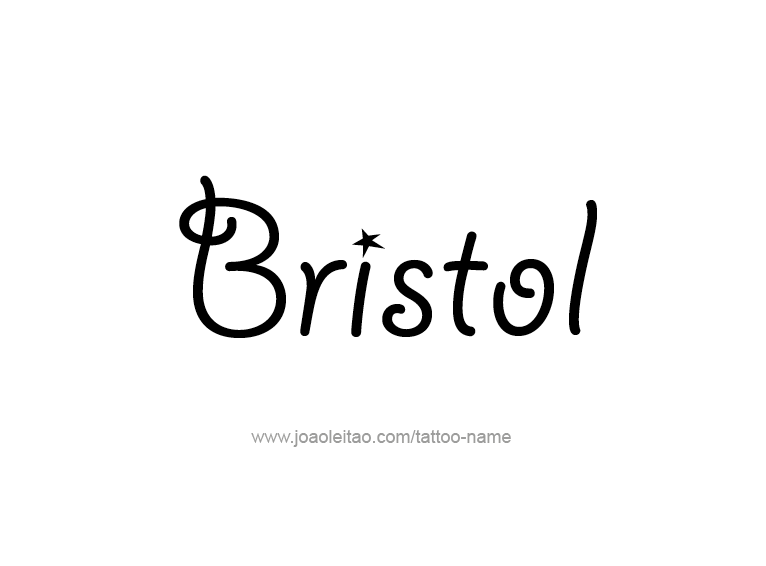 Tattoo Design Name Bristol  