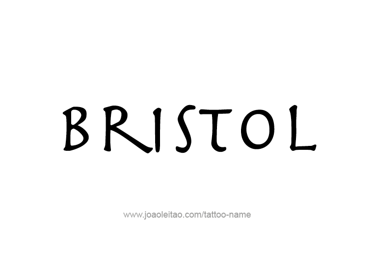 Tattoo Design Name Bristol  