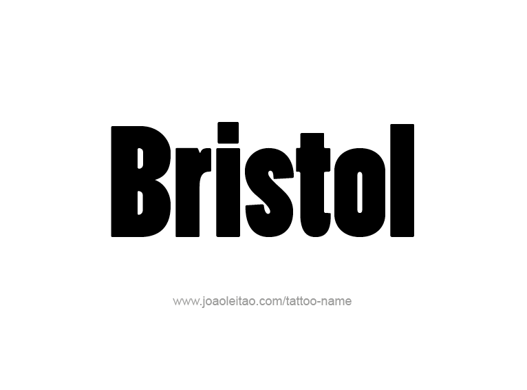 Tattoo Design Name Bristol  