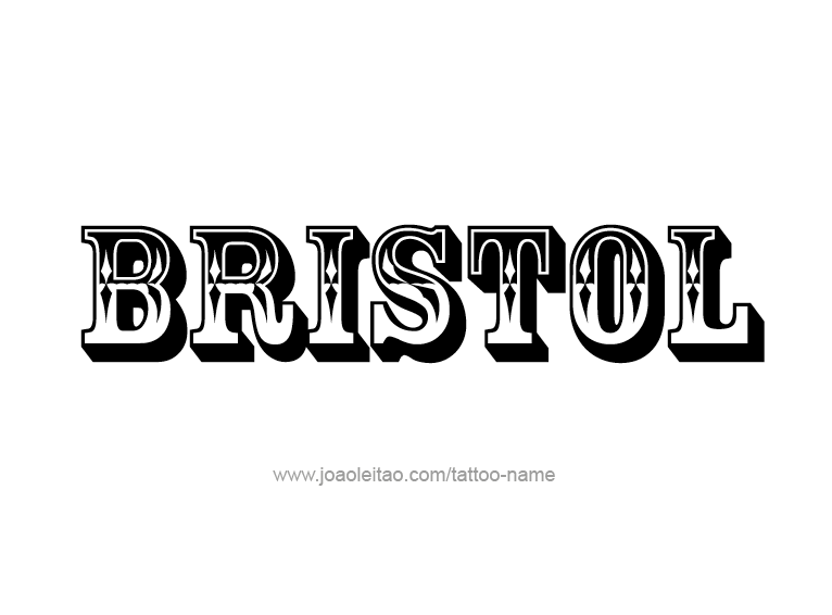 Tattoo Design Name Bristol  