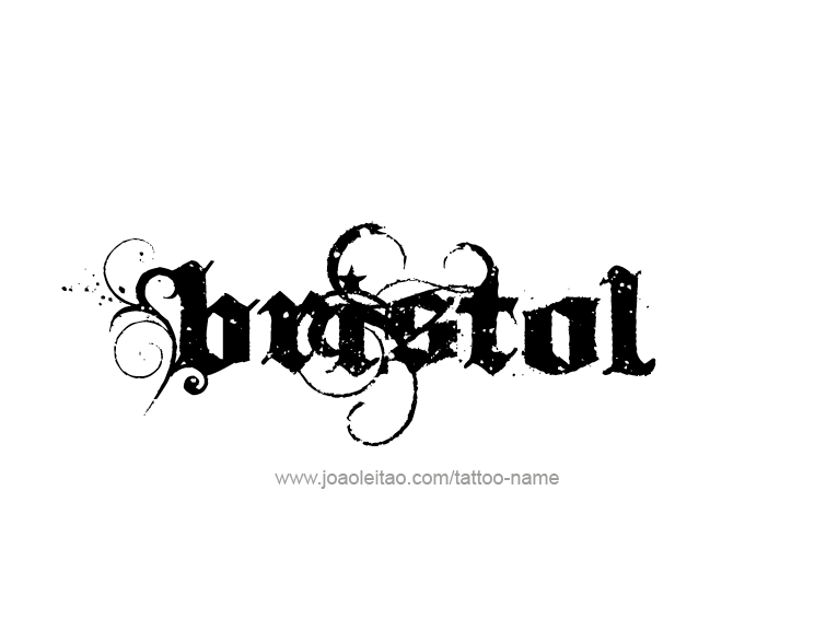 Tattoo Design Name Bristol  