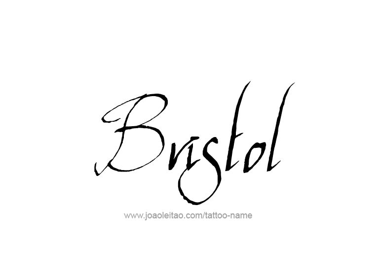 Tattoo Design Name Bristol  