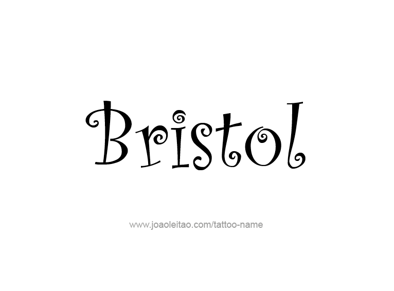 Tattoo Design Name Bristol  