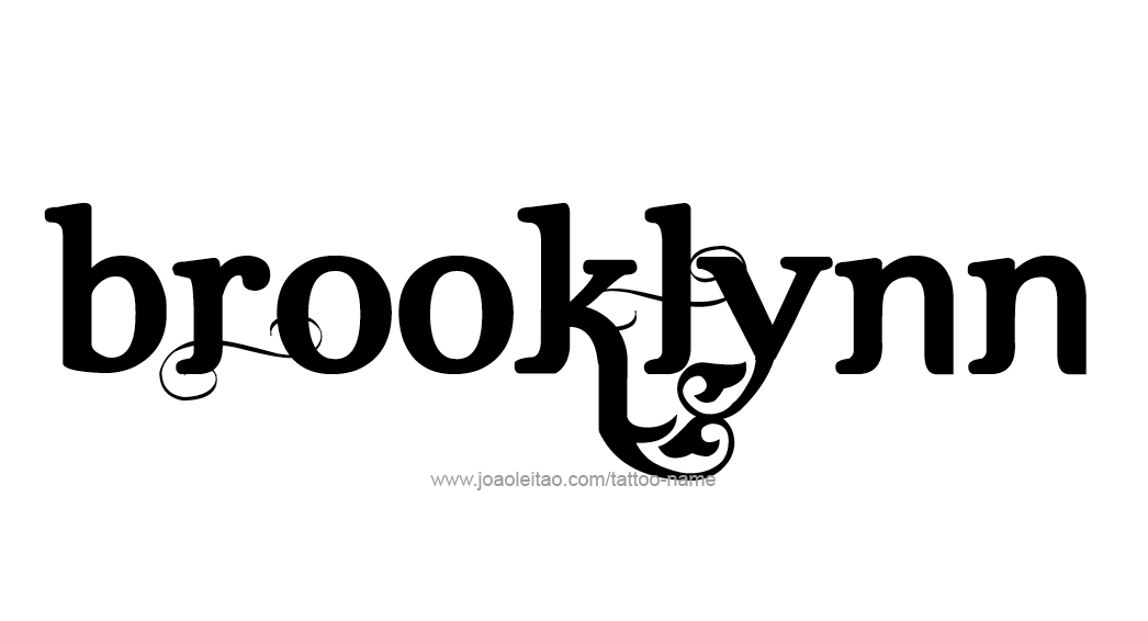 Tattoo Design Name Brooklynn  