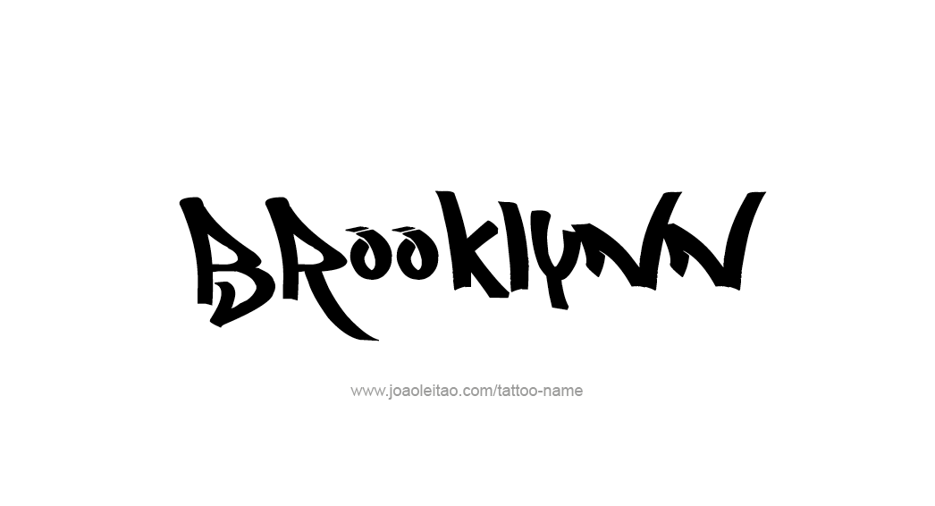 Tattoo Design Name Brooklynn  