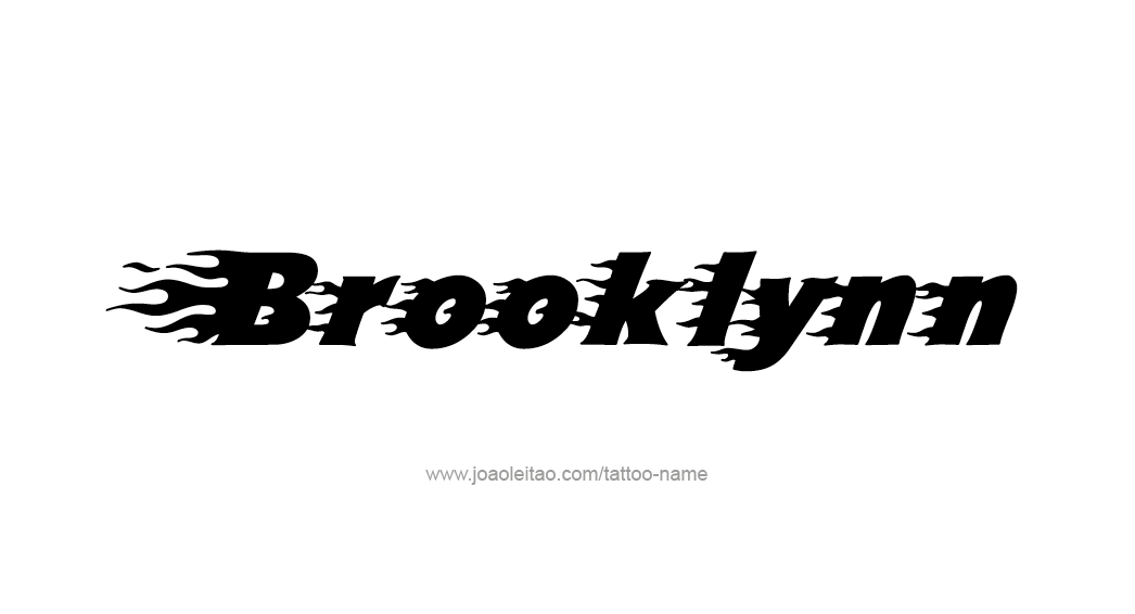 Tattoo Design Name Brooklynn  