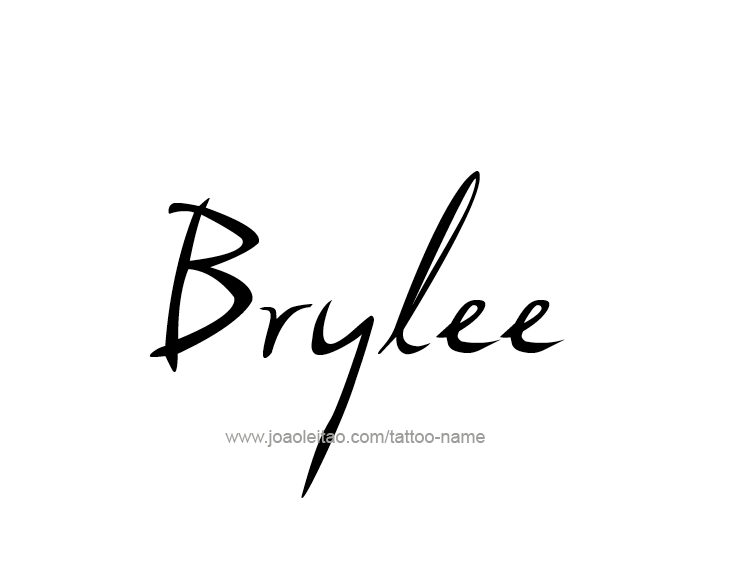 Tattoo Design Name Brylee  