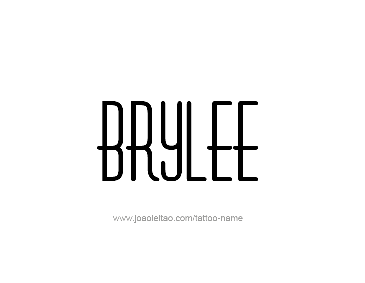 Tattoo Design Name Brylee  