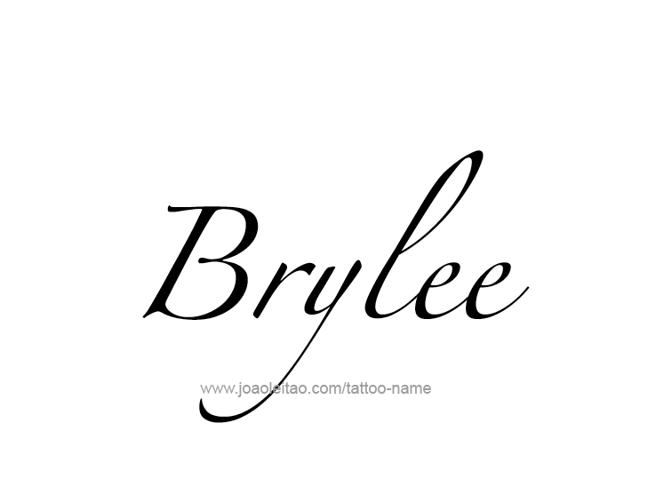 Tattoo Design Name Brylee  