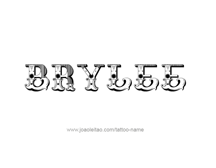 Tattoo Design Name Brylee  