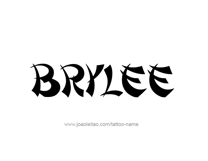 Tattoo Design Name Brylee  
