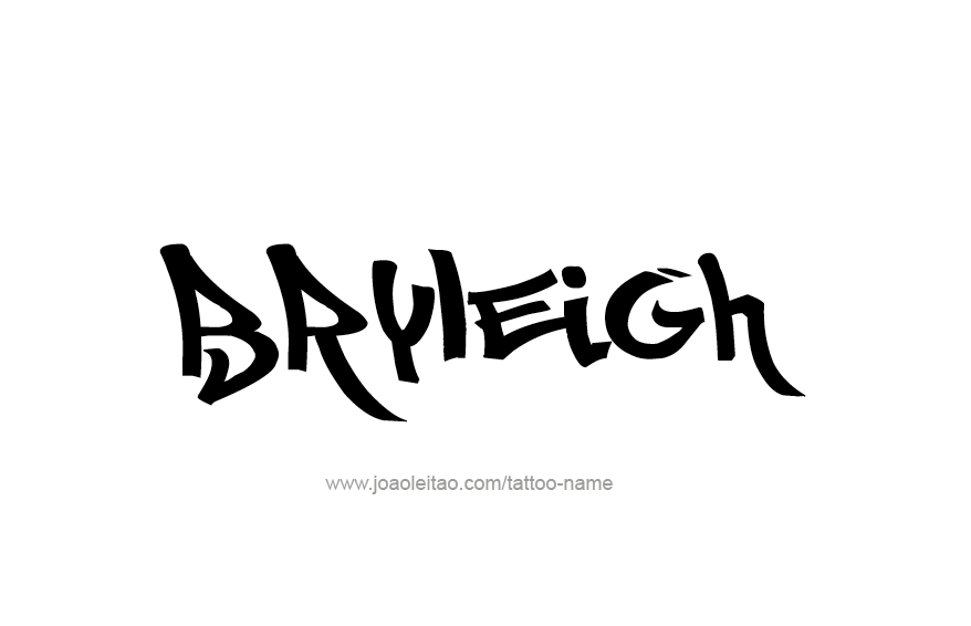 Tattoo Design Name Bryleigh  