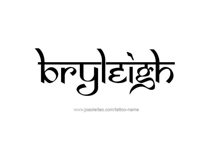 Tattoo Design Name Bryleigh  